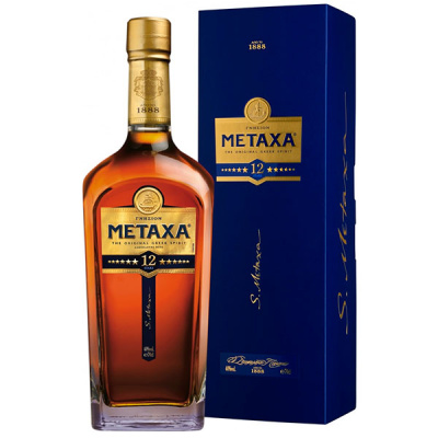 Бренди Metaxa 12 in gift box 0,7 л фото