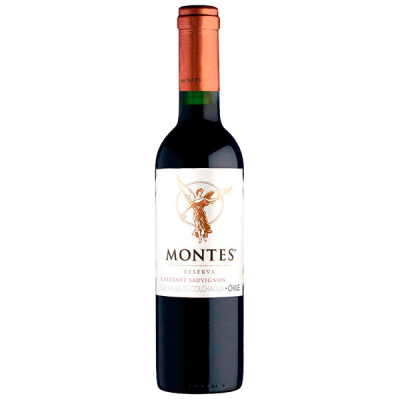 Вино Красное Сухое Montes Reserva Cabernet Sauvignon Colchagua Valley 2021 0,375 л фото