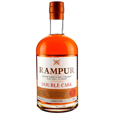 Виски Rampur Double Cask Single Malt 0,7 л фото