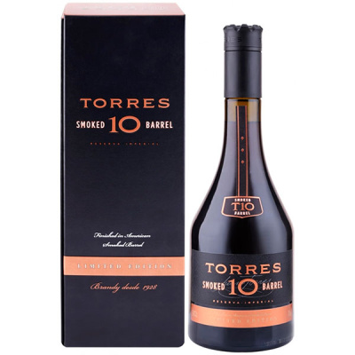 Бренди Torres 10 Smoked Barrel 0,7 л фото