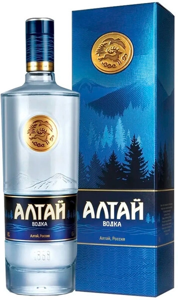 Водка Altay in gift box 3 л фото