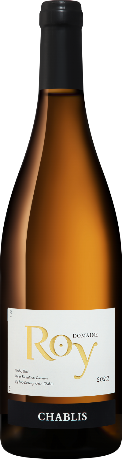Вино Белое Сухое Domaine Roy Chablis 2022 0,75 л фото