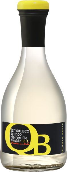 Вино игристое Белое Полусладкое Cantine Riunite & Civ Quanto Basta Bianco Lambrusco Dell'Emilia 0,2 л фото