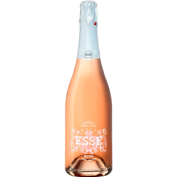 Вино игристое Розовое Брют Esse Rose Zero Dosage 0,75 л фото