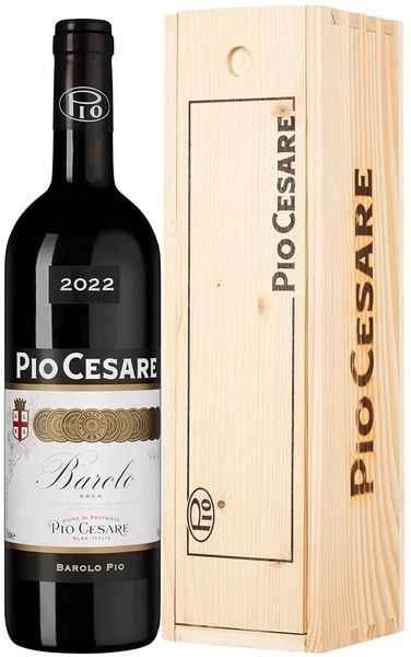 Вино Красное Сухое Pio Cesare Barolo in gift box 2022 0,75 л фото