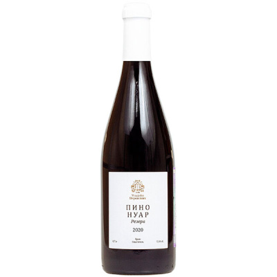 Вино Красное Сухое Usadba Perovskih Pinot Noir Reserve Sevastopol 2020 0,75 л фото