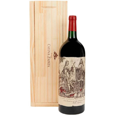 Вино Красное Сухое Catena Zapata Malbec Argentino Uco Valley in wooden box 2022 1,5 л фото