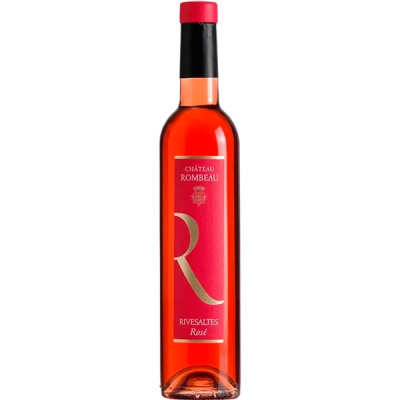 Вино Розовое Сладкое Chateau Rombeau Rivesaltes Rose 2018 0,5 л фото