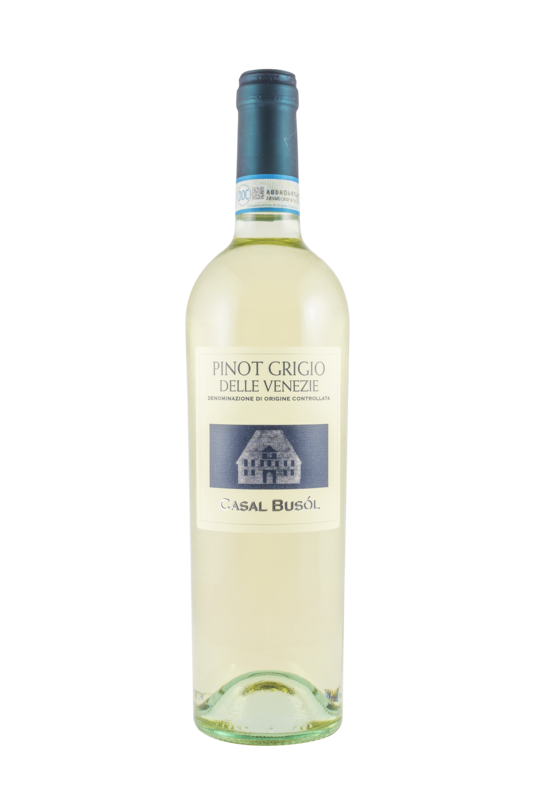Вино Белое Сухое Casal Busol Pinot Grigio delle Venezie 2024 0,75 л фото