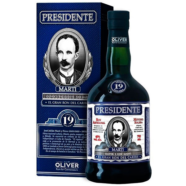 Ром Presidente 19 Anos in gift box 0,70 л фото