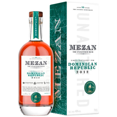 Ром Mezan Dominican Republic in gift box 0,70 л фото