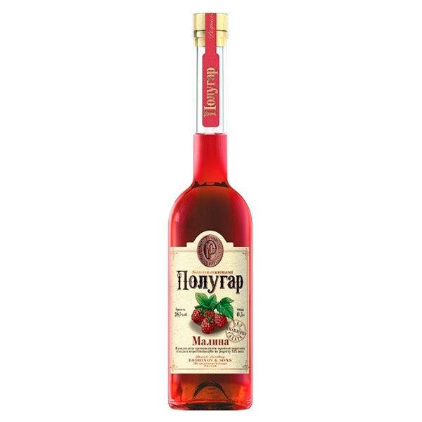 Дистиллят Polugar Raspberry 0,5 л фото
