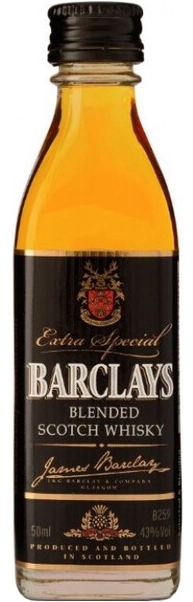 Виски Barclays 0,05 л фото