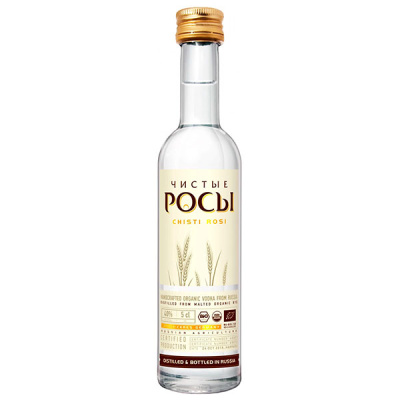 Водка Chisti Rosi from Rye Grain 0,05 л фото