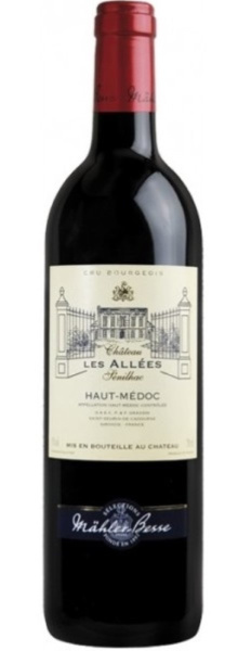 Вино Красное Сухое Chateau Senilhac Les Allees Cru Bougeois 2014 0,75 л фото