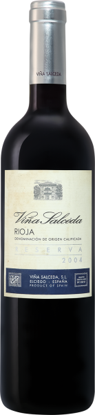 Вино Красное Сухое Vina Salceda Reserva Rioja 2004 0,75 л фото