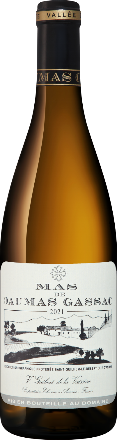 Вино Белое Полусухое Mas de Daumas Gassac Blanc Saint-Guilhem-le-Desert 2021 0,75 л фото