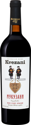 Вино Тифлиси Марани Квезани Мукузани 2019 красное сухое 13% 0,75 л фото