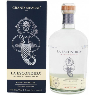 Мескаль Grand Mezcal La Escondida in gift box 0,70 л фото