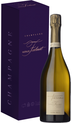 Вино игристое Nathalie Falmet Terra de Nathalie Falmet Champagne in gift box 0,75 л фото