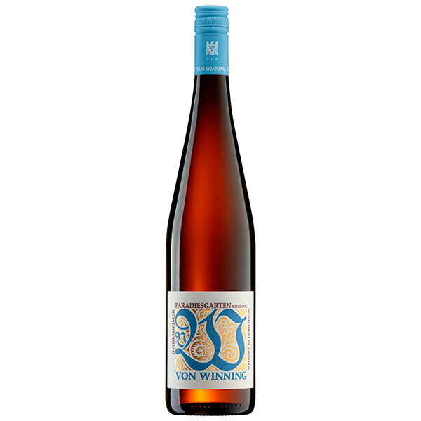 Вино Белое Полусухое Von Winning Paradiesgarten Riesling Pfalz 2020 0,75 л фото