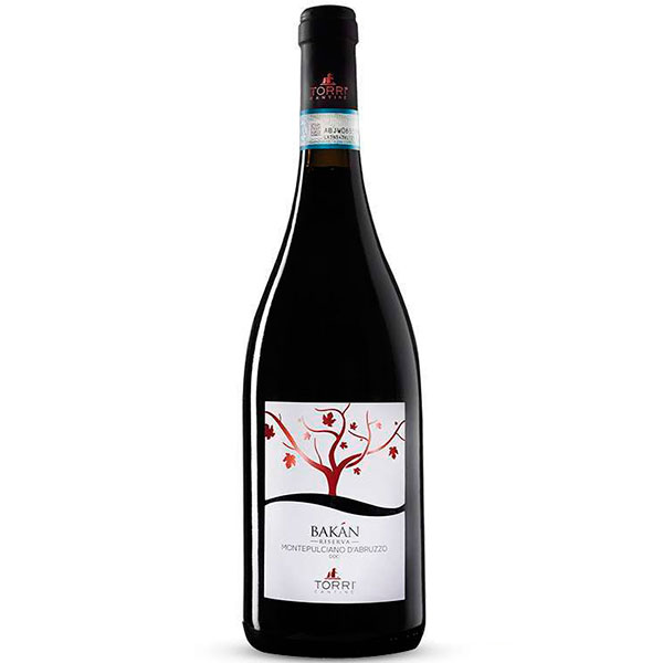 Красное Сухое Torri Cantine Bakan Riserva Montepulciano d'Abruzzo