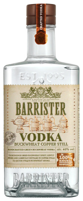 Водка Barrister Buckwheat Copper Still 0,7 л фото