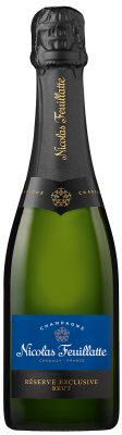 Шампанское Белое Брют Nicolas Feuillatte Reserve Exclusive Brut 2018 0,375 л фото