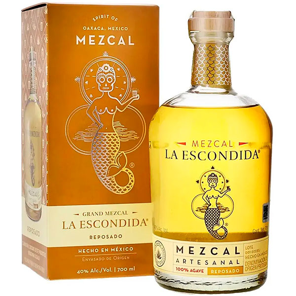 Мескаль Grand Mezcal La Escondida Reposado 0,70 л фото