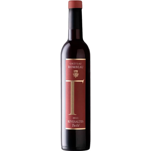 Вино Красное Chateau Rombeau Rivesaltes Tuile 2011 0,5 л фото