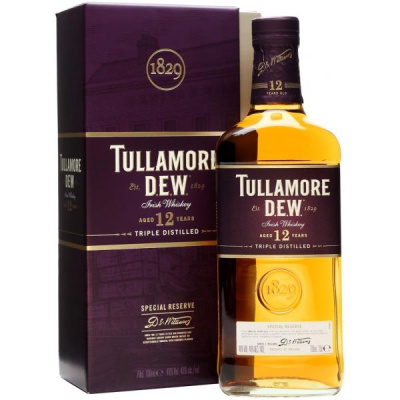 Виски Tullamore Dew 12 years old in gift box 0,7 л фото