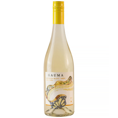 Вино Белое Сухое Gauma Sauvignon Blanc Airen Dry 0,75 л фото