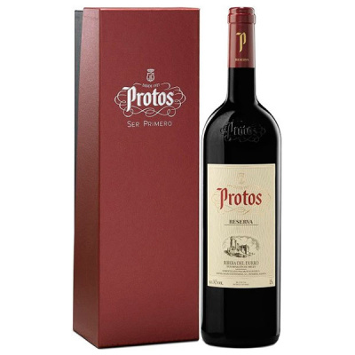 Вино Красное Сухое Protos Reserva Ribera del Duero in gift box 2016 1,5 л фото