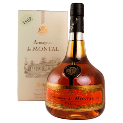 Арманьяк De Montal VSOP Bas-Armagnac in gift box 0,70 л фото