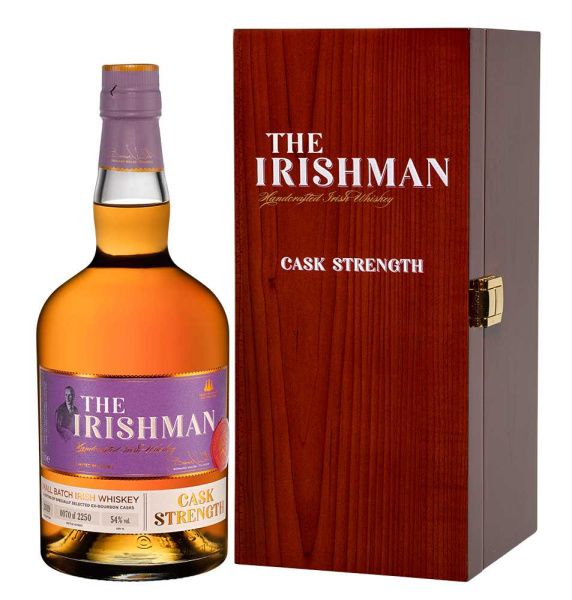 Виски The Irishman Cask Strength in wooden box 0,7 л фото