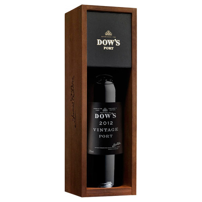 Портвейн Dow's Vintage in wooden box 2012 0,75 л фото