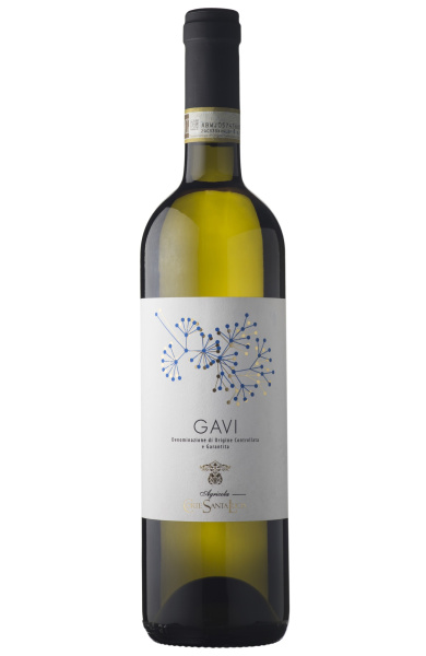 Вино Корте Санта Лючия Гави Дель Комуне ди Гави белое сухое 13% 0,75 л фото