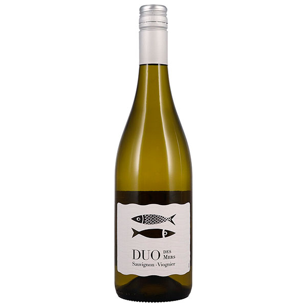 Вино Белое Сухое DUO des Mers Sauvignon-Viognier 2021 0,75 л фото