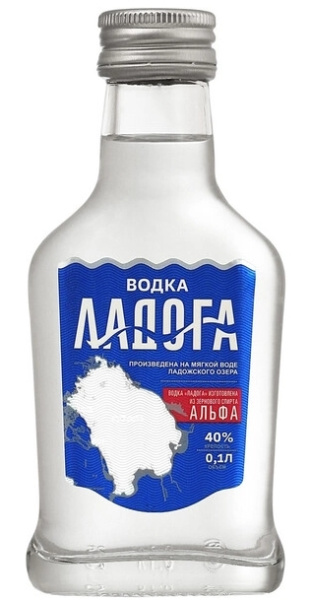 Водка Ladoga 0,1 л фото