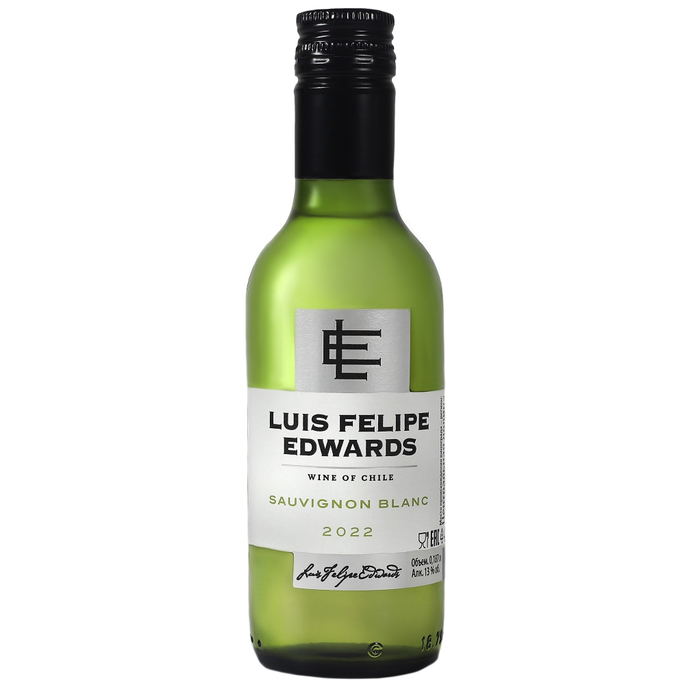Вино Белое Сухое Luis Felipe Edwards Pupilla Sauvignon Blanc Valle Central 0,187 л фото