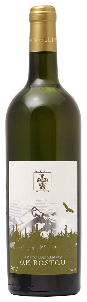 Вино Белое Полусухое Arba Wine Ak Bastau 2017 0,75 л фото