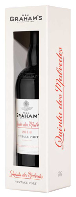 Портвейн Graham's Quinta Dos Malvedos in gift box 2018 0,75 л фото