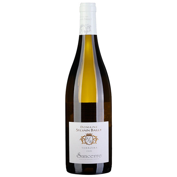 Вино Белое Сухое Domaine Sylvain Bailly Terroirs Sancerre 2021 0,75 л фото