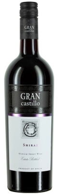 Вино Красное Полусладкое Gran Castillo Shiraz Valencia 2024 0,75 л фото