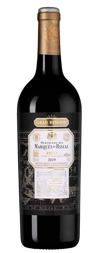 Вино Красное Сухое Marques de Riscal Gran Reserva 2019 0,75 л фото