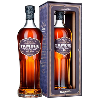 Виски Tamdhu 18 Years Old Single Malt Speyside in gift box 0,7 л фото
