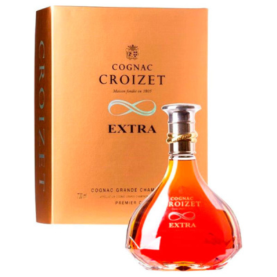 Коньяк Croizet Extra Grande Champagne decanter in gift box 0,7 л фото