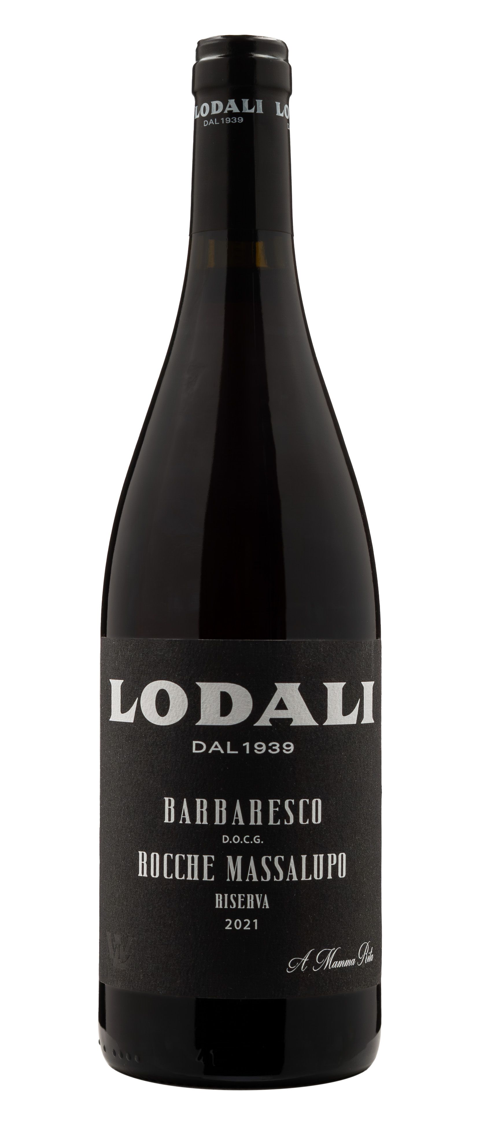Вино Красное Сухое Lodali Barbaresco Rocche Massalupo Riserva 2021 0,75 л фото