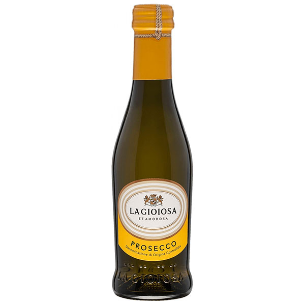 Вино игристое Белое Брют La Gioiosa Prosecco Treviso 0,20 л фото
