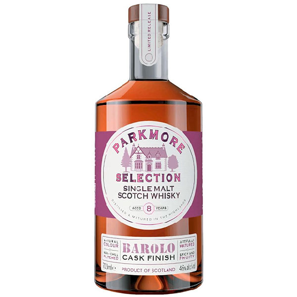 Виски Parkmore Selection 8 Years Old Single Malt Barolo Cask Finish 0,7 л фото
